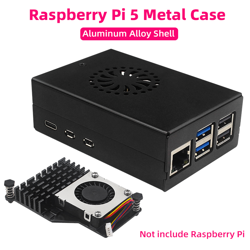 Raspberry Pi 5 Metal Case Alum - đánh giá và giá Argon One V3 M.2 Nvme Case