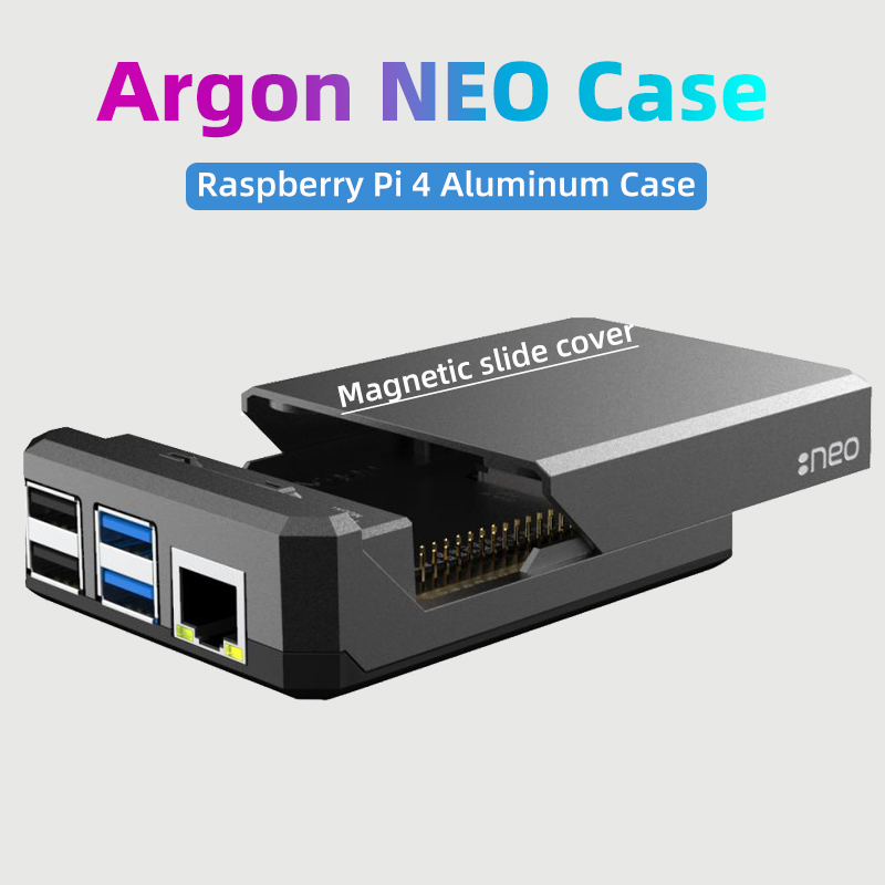 Argon NEO Raspberry Pi 4 Ốp Lư - đánh giá và giá Argon One V3 M.2 Nvme Case